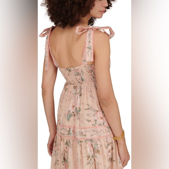 Zimmermann Moonshine tie shoulder dress 2 - Picture 4 of 6